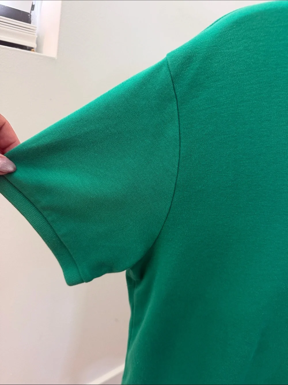 Vintage Ralph Lauren Polo Custom Fit  Green Silver Label Polo.  Sz M